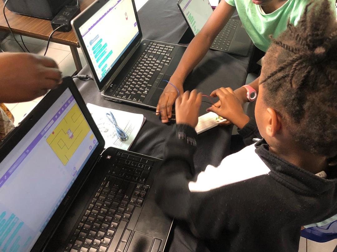 Kids at Gaming Camp